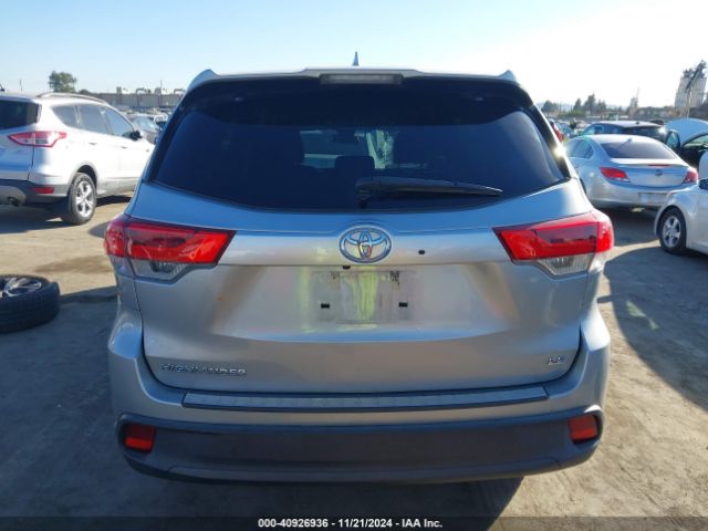 5TDZZRFH9KS290026 Toyota Highlander Le Plus