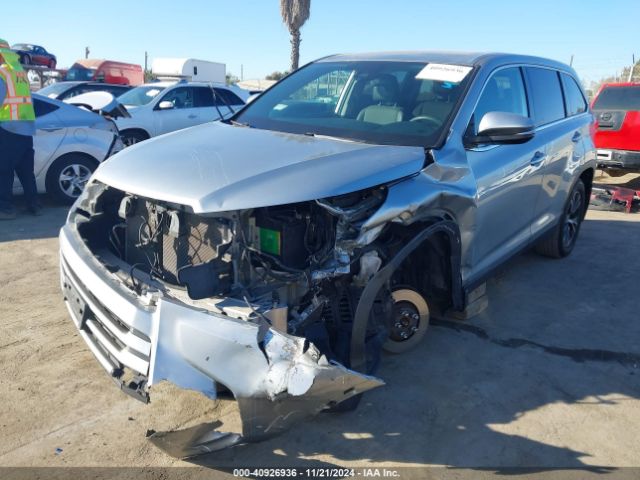 5TDZZRFH9KS290026 Toyota Highlander Le Plus
