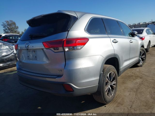 5TDZZRFH9KS290026 Toyota Highlander Le Plus