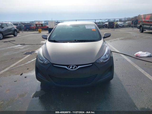 5NPDH4AE9EH472879 Hyundai ELANTRA SE