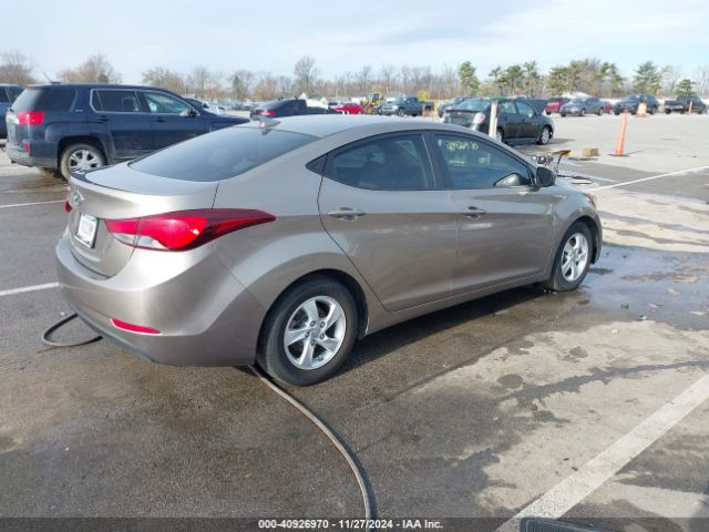 5NPDH4AE9EH472879 Hyundai ELANTRA SE