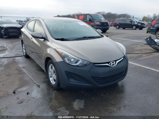 5NPDH4AE9EH472879 Hyundai ELANTRA SE