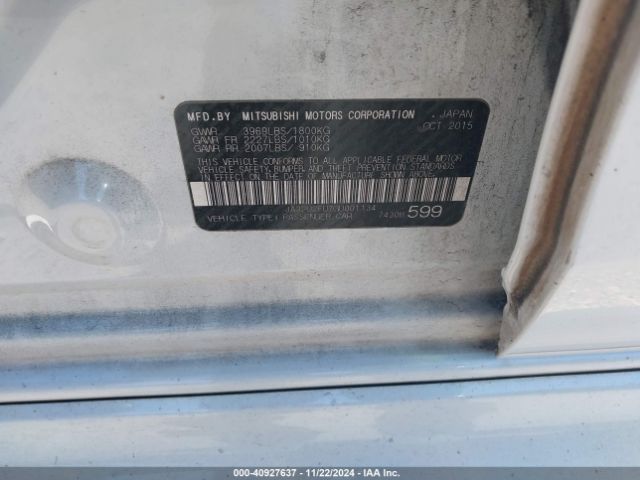 2016 MITSUBISHI LANCER JA32U2FU7GU001134 Photo 8