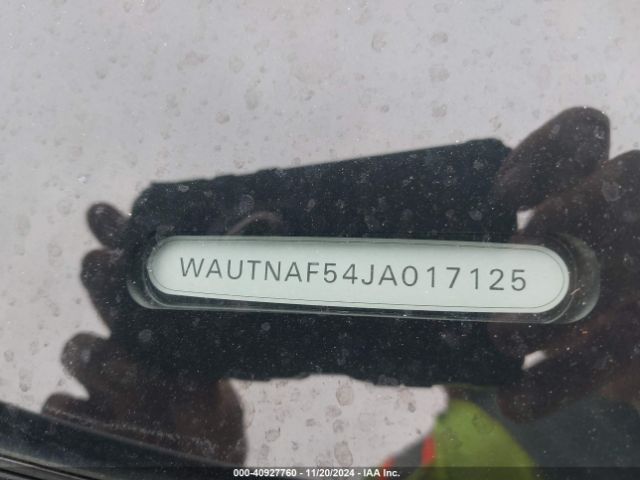 WAUTNAF54JA017125 Audi A5 2.0t Premium