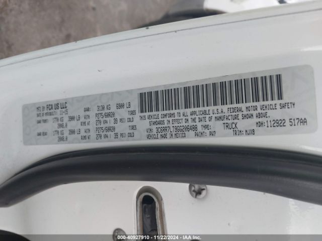 3C6RR7LT9GG206488 RAM 1500 Big Horn