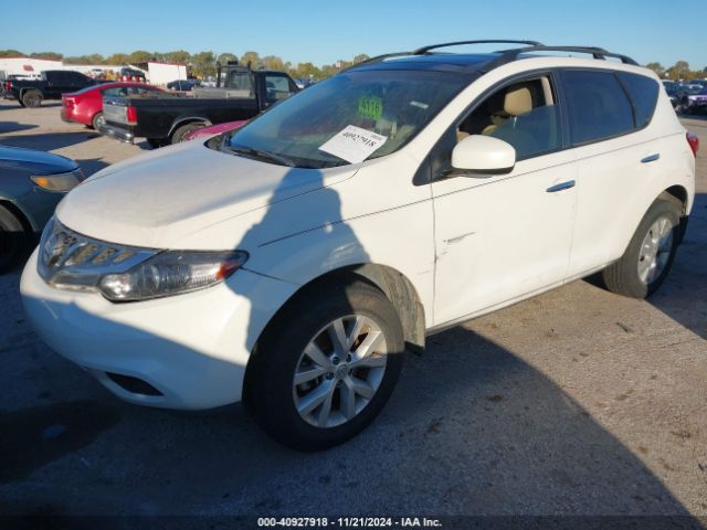 JN8AZ1MU9EW420944 Nissan MURANO SL