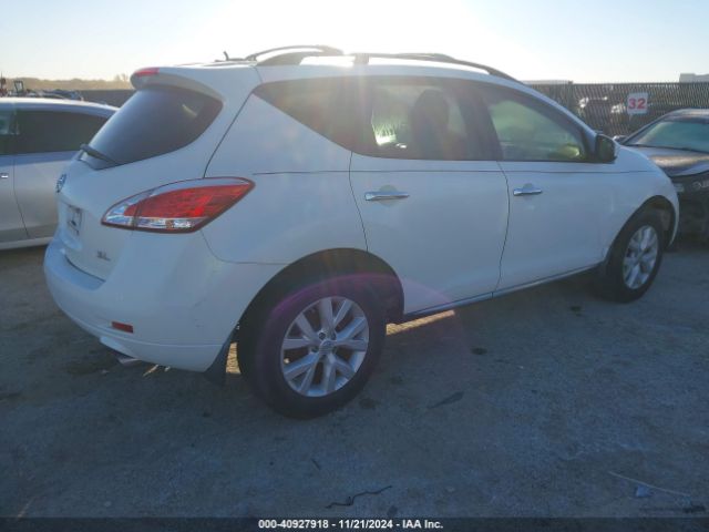 JN8AZ1MU9EW420944 Nissan MURANO SL