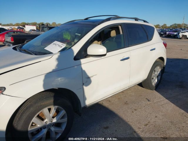 JN8AZ1MU9EW420944 Nissan MURANO SL