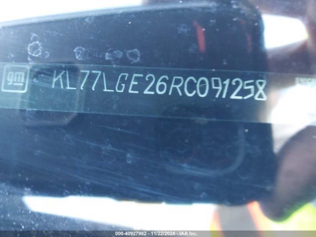 KL77LGE26RC091258 Chevrolet Trax Fwd 1rs