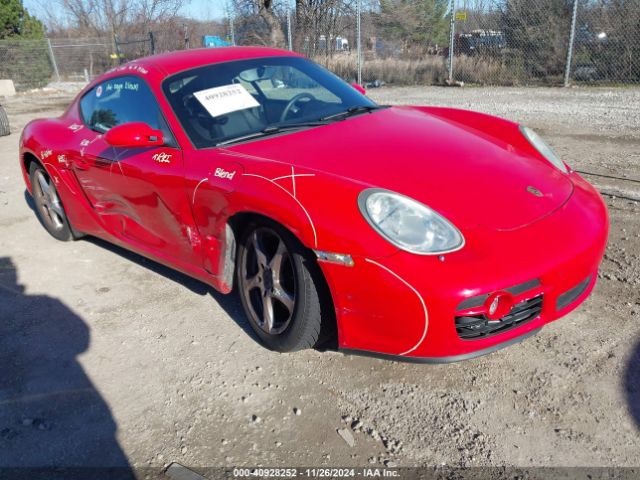 2007 PORSCHE CAYMAN WP0AA29877U762217