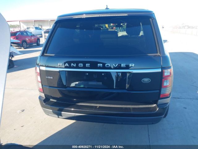 SALGS2PF0GA296276 Land Rover Range Rover 3.0l V6 Supercharged Hse