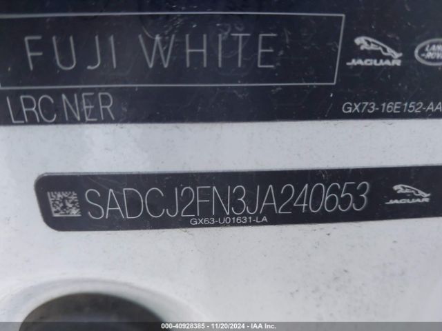 SADCJ2FN3JA240653 Jaguar F-pace 20d Premium