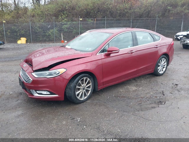 Ford FUSION SE 2017 3FA6P0HD1HR116306 Image 2