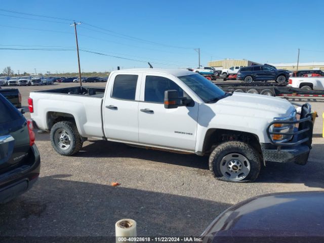 1GC2KUEG1JZ299026 Chevrolet Silverado 2500hd Wt