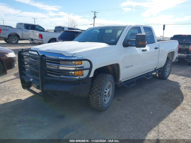 1GC2KUEG1JZ299026 Chevrolet Silverado 2500hd Wt