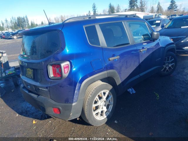 ZACNJAAB2KPK27001 Jeep Renegade Sport Fwd