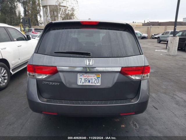 5FNRL5H64FB050222 Honda Odyssey Ex-l