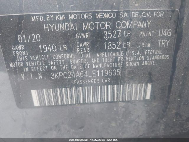 KMHCT5AE0EU159365 Hyundai ACCENT GS