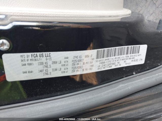2C4RC1CG0FR730051 Chrysler Town & Country Touring-l