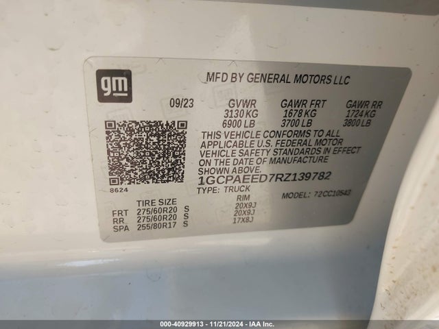 1GCPAEED7RZ139782 Chevrolet Silverado 1500 2wd  Short Bed Ltz