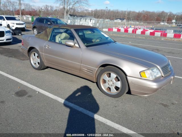2000 MERCEDES-BENZ SL 500 WDBFA68F5YF193630