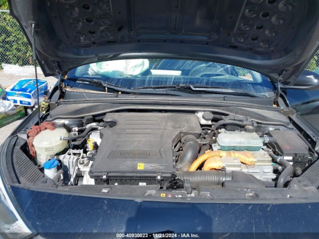 KMHC65LC7LU229427 Hyundai Ioniq Hybrid Blue