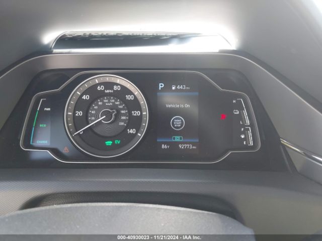 KMHC65LC7LU229427 Hyundai Ioniq Hybrid Blue