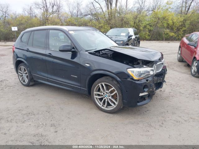 2017 BMW X3 5UXWX9C32H0W68487