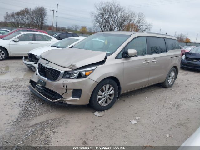 KNDMB5C19F6019245 KIA SEDONA LX