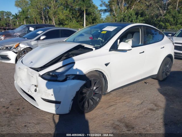 7SAYGDEF0NF377748 Tesla Model Y Performance Dual Motor All-wheel Drive