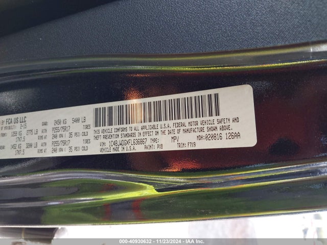 1C4BJWDGXFL636867 Jeep Wrangler Unlimited Freedom Edition