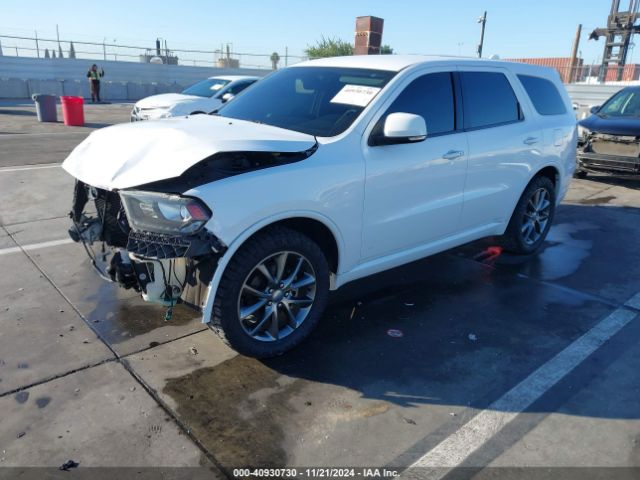 1C4RDJDG0JC329502 Dodge Durango Gt Awd