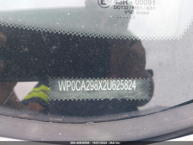 2002 PORSCHE BOXSTER WP0CA298X2U625824 Photo 8