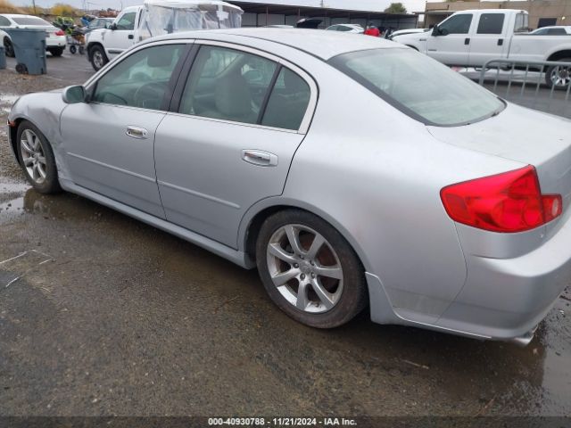 40930788 :رقم المزاد ، JNKCV51E36M520943 vin ، 2006 Infiniti G35 مزاد بيع