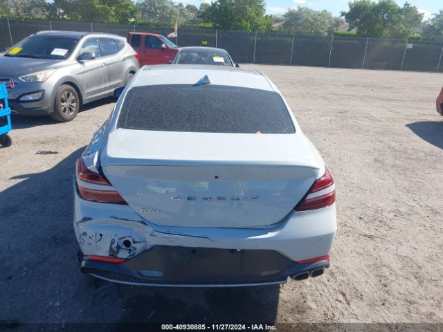 KMTG34TA7NU096194 Genesis G70 2.0t Rwd
