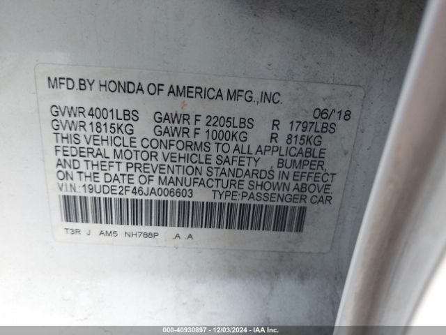 19UDE2F46JA006603 Acura Ilx Special Edition