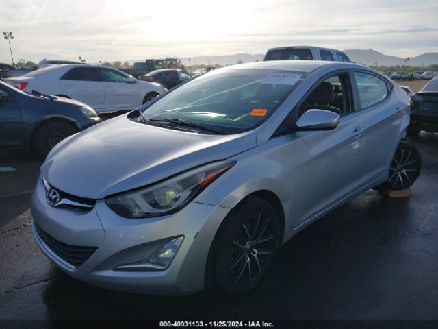 KMHDH4AE8GU575876 Hyundai ELANTRA SE