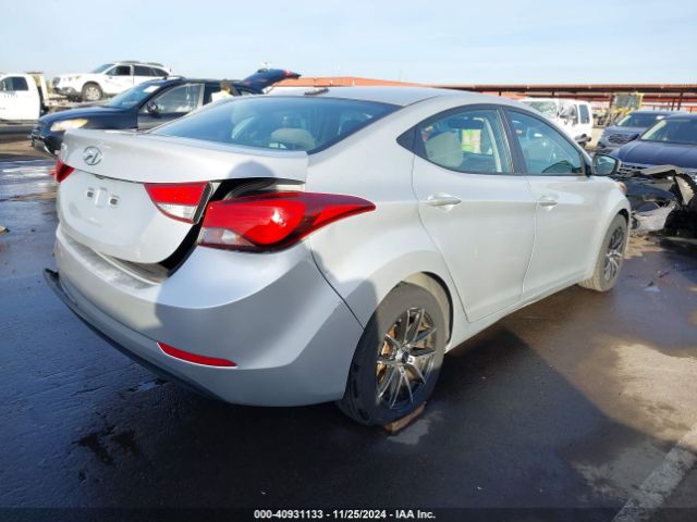KMHDH4AE8GU575876 Hyundai ELANTRA SE