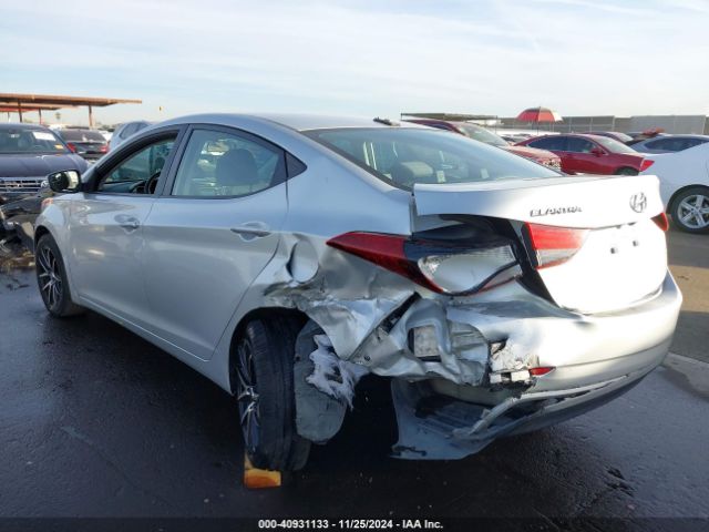 KMHDH4AE8GU575876 Hyundai ELANTRA SE