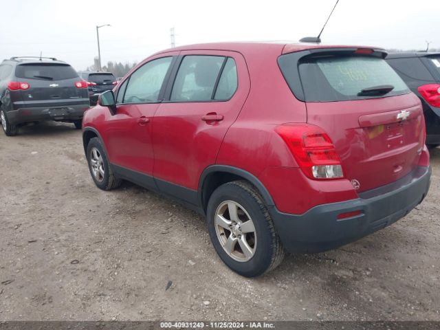 KL7CJPSB1FB073843 Chevrolet Trax 1ls