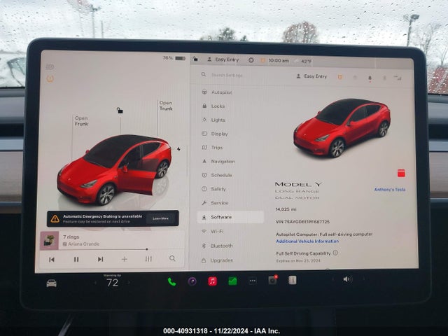 2023 TESLA MODEL Y 7SAYGDEE1PF687725 Photo 6