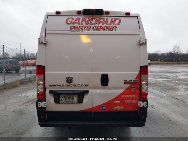 3C6MRVJG9NE100474 RAM Promaster 3500 Cargo Van High Roof 159 Wb Ext