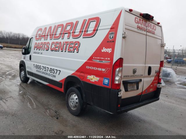 3C6MRVJG9NE100474 RAM Promaster 3500 Cargo Van High Roof 159 Wb Ext
