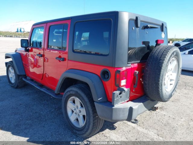 1C4BJWDG2JL897547 Jeep Wrangler Jk Unlimited Sport S 4x4