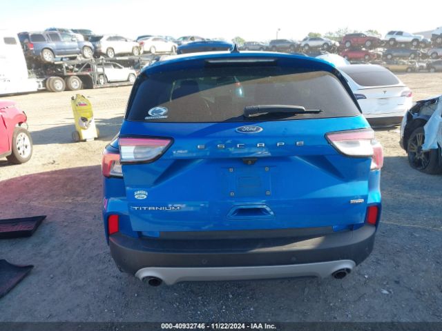 1FMCU0DZ5LUC25310 Ford Escape Titanium Hybrid