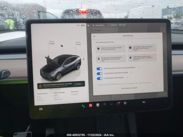 7SAYGDEE9PF922159 Tesla Model Y Awd/long Range Dual Motor All-wheel Drive