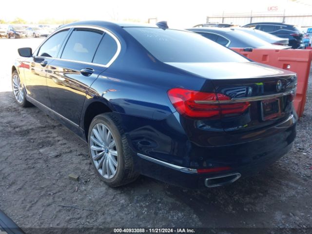2017 BMW 740I WBA7E2C52HG740460 Photo 2