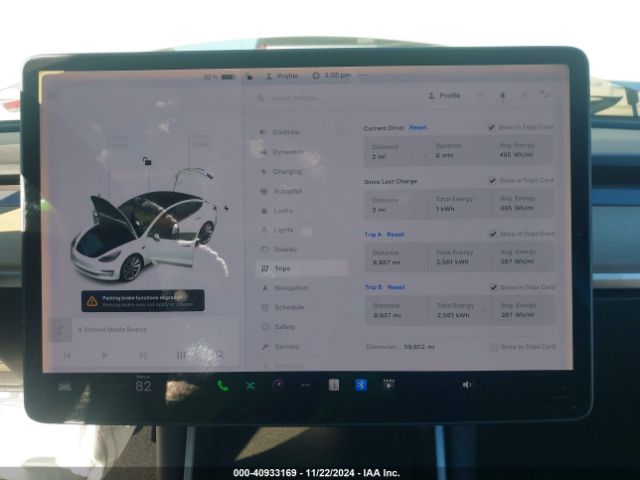 5YJ3E1EB8KF477679 Tesla Model 3 Long Range/performance