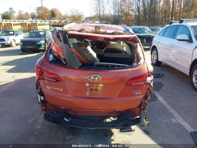 5XYZUDLB7JG510244 Hyundai Santa Fe Sport 2.4l