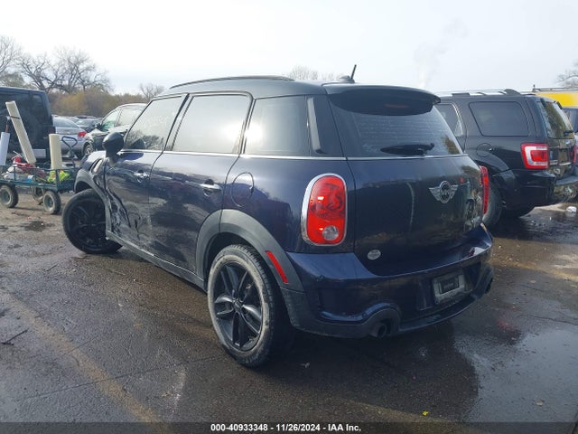 2012 MINI COOPER S COUNTRYMAN WMWZC3C59CWL87069 Photo 2